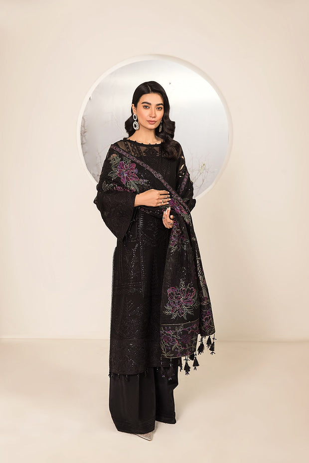 Buy Traditional Black Salwar Kameez with Pakistani Salwar Suit Dupatta
