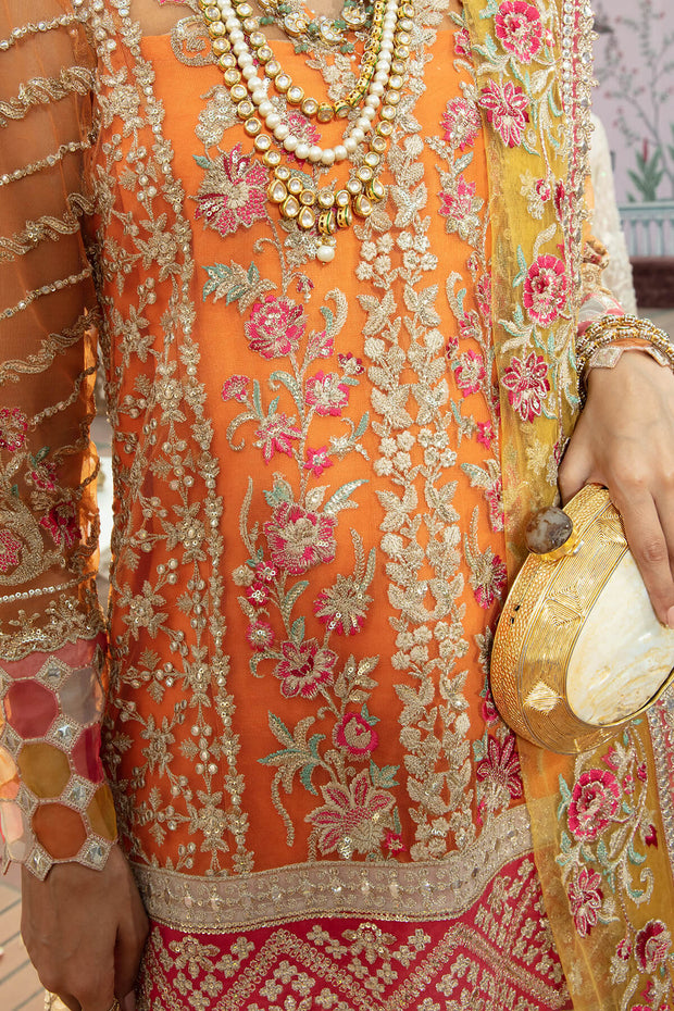 Buy Traditional Heavily Embellished Yellow Pakistani Kameez Salwar Suit 2023