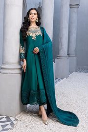 Classic Green Embellished Pakistani Salwar Kameez with Dupatta