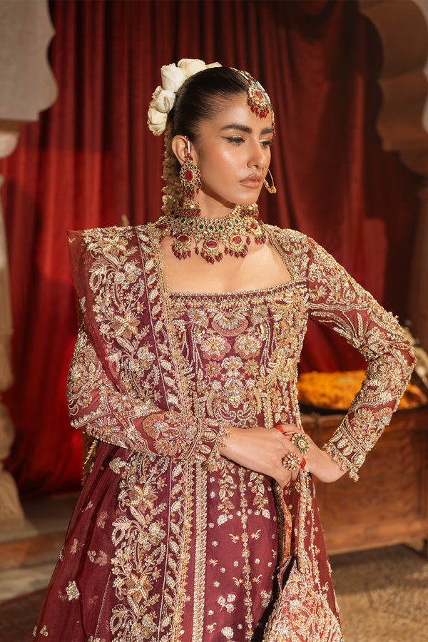 Elegant Pakistani Bridal Dresses - Kameez and Gharara Style
