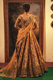 Classic Pakistani Bridal Lehenga Choli Dupatta Wedding Dress