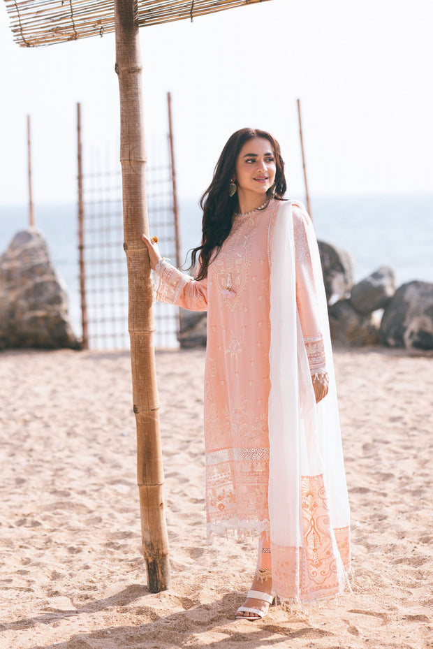 Classic Peach Pink Pakistani Salwar Kameez Dupatta Salwar Suit