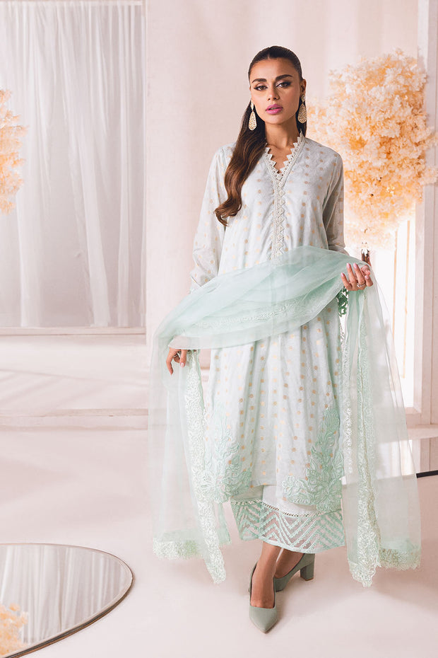 Classic Sea Green Pakistani Salwar Kameez Dupatta Salwar Suit