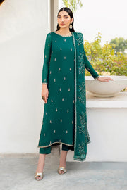 Elegant Hand Embellished Chiffon Dress Set