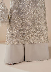 Elegant Grey Pakistani Wedding Dress for Festive Occasions