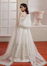 Elegant White Pakistani Party Dress for Special Occasions