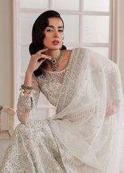 Elegant White Pakistani Party Dress for Special Occasions