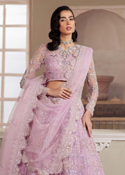 Elegant Lilac Pakistani Party Dress for Festive Occasions