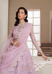 Elegant Lilac Pakistani Party Dress for Festive Occasions
