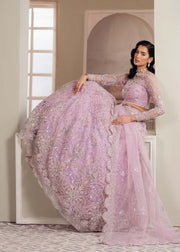 Elegant Lilac Pakistani Party Dress for Festive Occasions