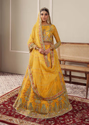 Radiant Yellow Pakistani Party Dress for Festive Gatherings