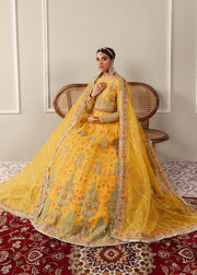 Radiant Yellow Pakistani Party Dress for Festive Gatherings
