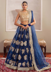Stunning Blue Pakistani Party Dress for Every Occasion