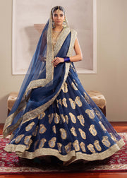 Stunning Blue Pakistani Party Dress for Every Occasion