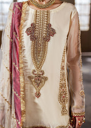 Stunning Zaina Organza Pakistani Bridal Dress Ensemble