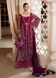 Gorgeous Pakistani Wedding Dress with Embroidery and Tassels