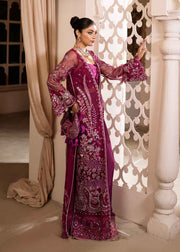 Gorgeous Pakistani Wedding Dress with Embroidery and Tassels