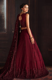 Elegant Sequins Embroidered Net Blouse in Classic Color