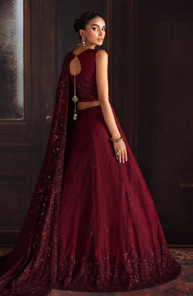 Elegant Sequins Embroidered Net Blouse in Classic Color