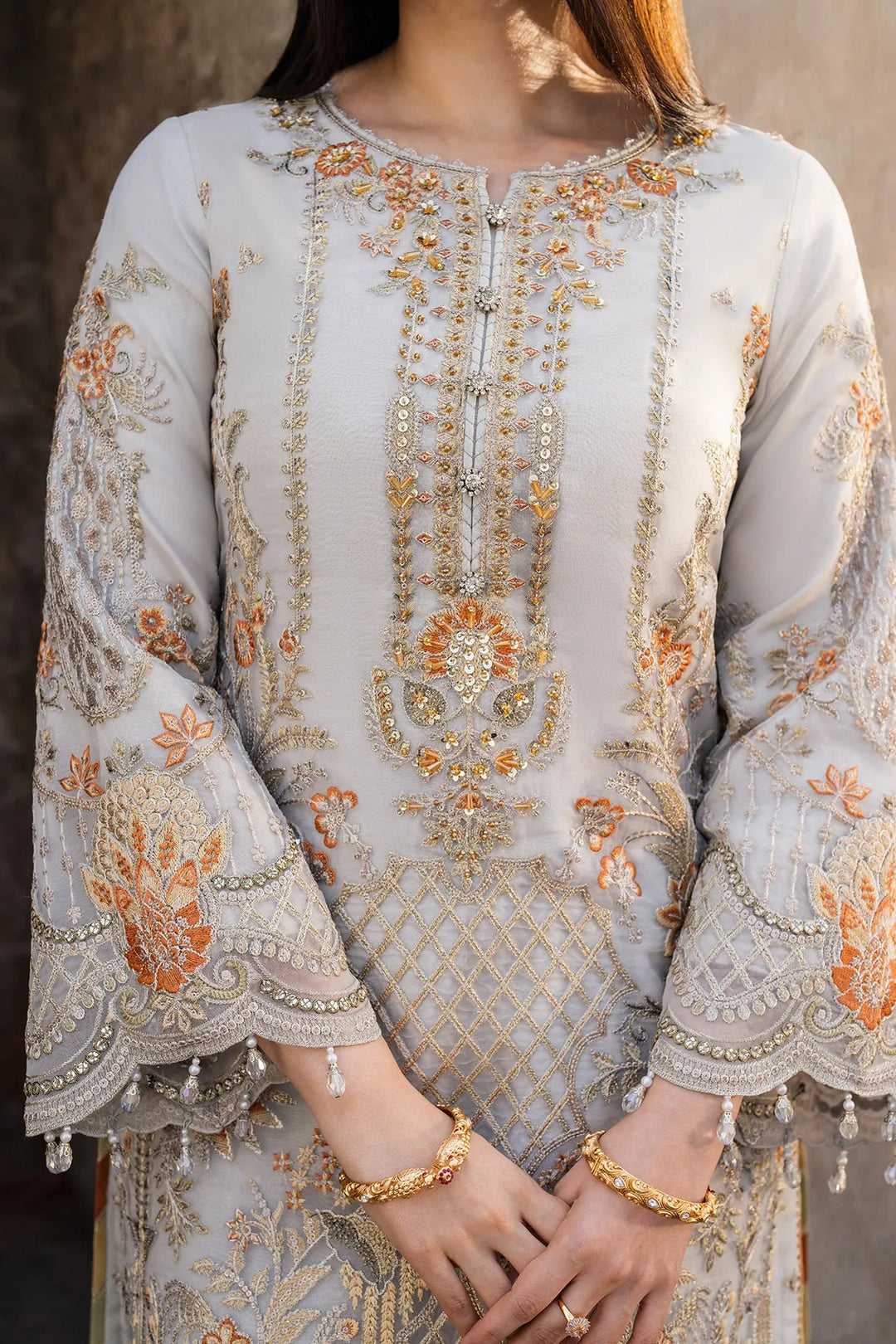 Experience Embroidered Dress Set