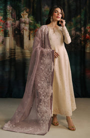 Anora Sequins Embroidered Raw Silk Shirt in Elegance