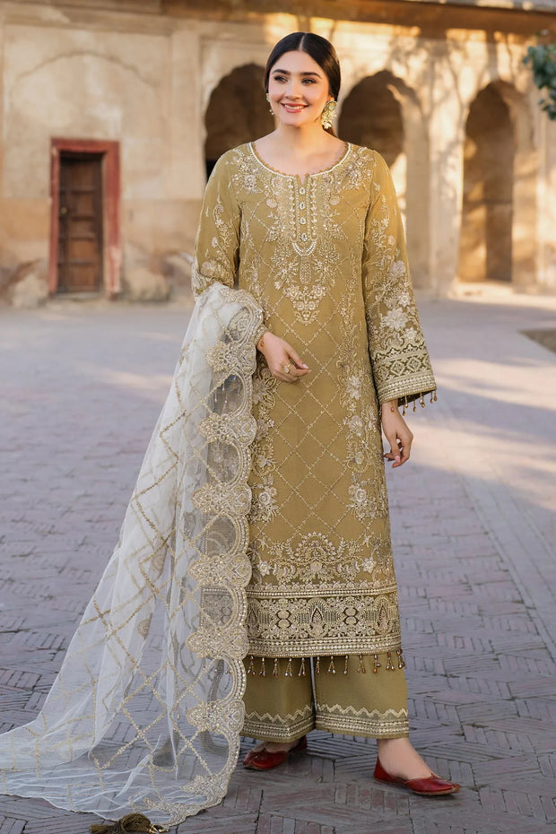 Eid Embroidered Organza Dress Set