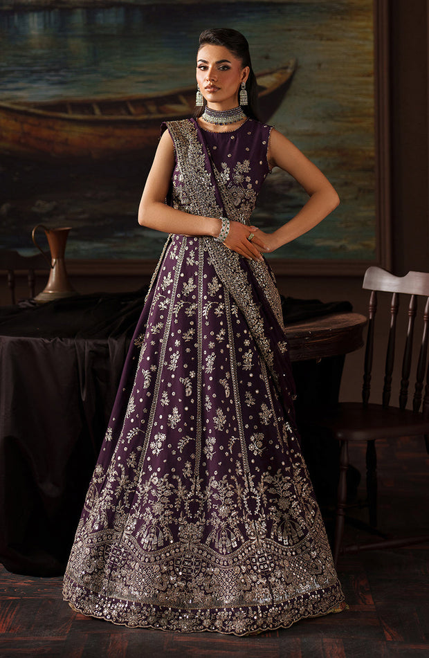 Elegant Embroidered Chiffon Pakistani Party Dress