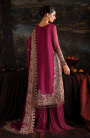 Elegant Sequins Embroidered Chiffon Pakistani Party Dress