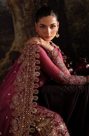 Elegant Sequins Embroidered Chiffon Pakistani Party Dress