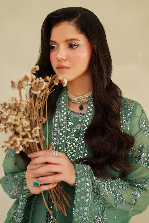 Elegant Sequins Embroidered Chiffon Pakistani Party Wear