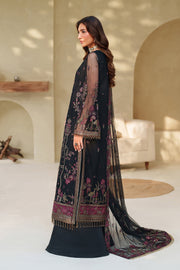 Elegant Sequins Embroidered Net Pakistani Party Dress