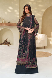 Elegant Sequins Embroidered Net Pakistani Party Dress