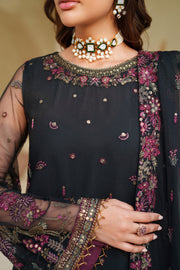 Elegant Sequins Embroidered Net Pakistani Party Dress