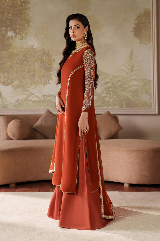 Elegant Hand Embellished Chiffon Pakistani Party Wear