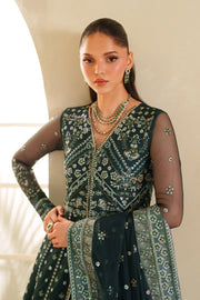 Elegant Blue Sequins Embroidered Net Pakistani Party Dress