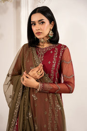 ZFE-02 Alison - Elegant Sequins Embroidered Net Shirt