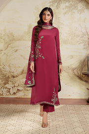 Elegant Hand Embellished Silk Shirt Pakistani Designer Dress