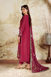 Elegant Hand Embellished Silk Shirt Pakistani Designer Dress