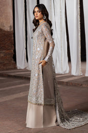Pink Sequence Embroidered Net Shirt with Silk Sharara