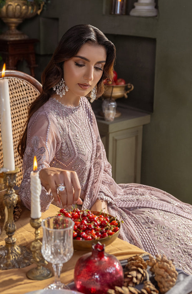 Elegant Sequins Embroidered Net Blouse in Multi Color