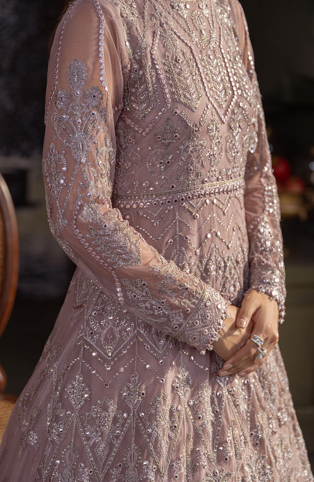 Elegant Sequins Embroidered Net Blouse in Multi Color