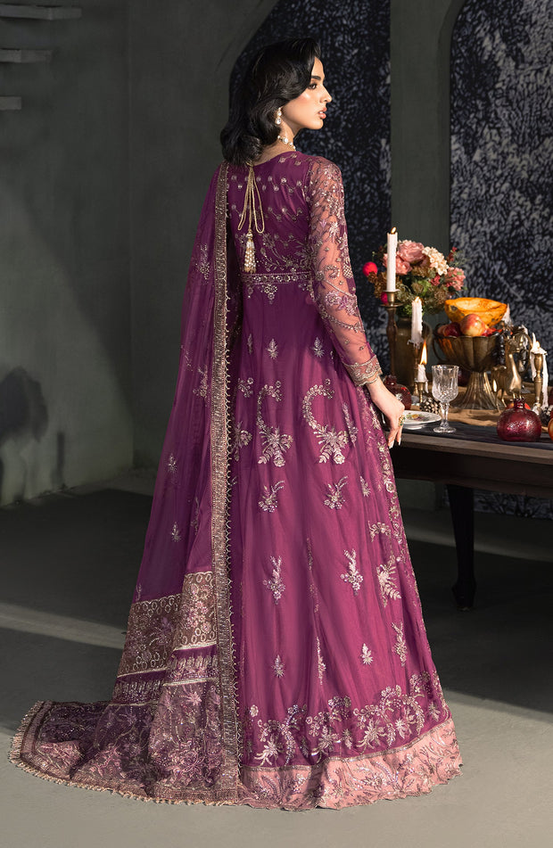 Elegantly Embroidered Tea Pink & Magenta Lehnga Set