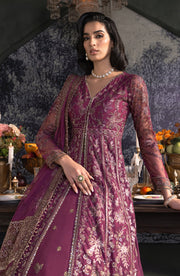 Elegantly Embroidered Tea Pink & Magenta Lehnga Set