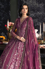 Elegantly Embroidered Tea Pink & Magenta Lehnga Set