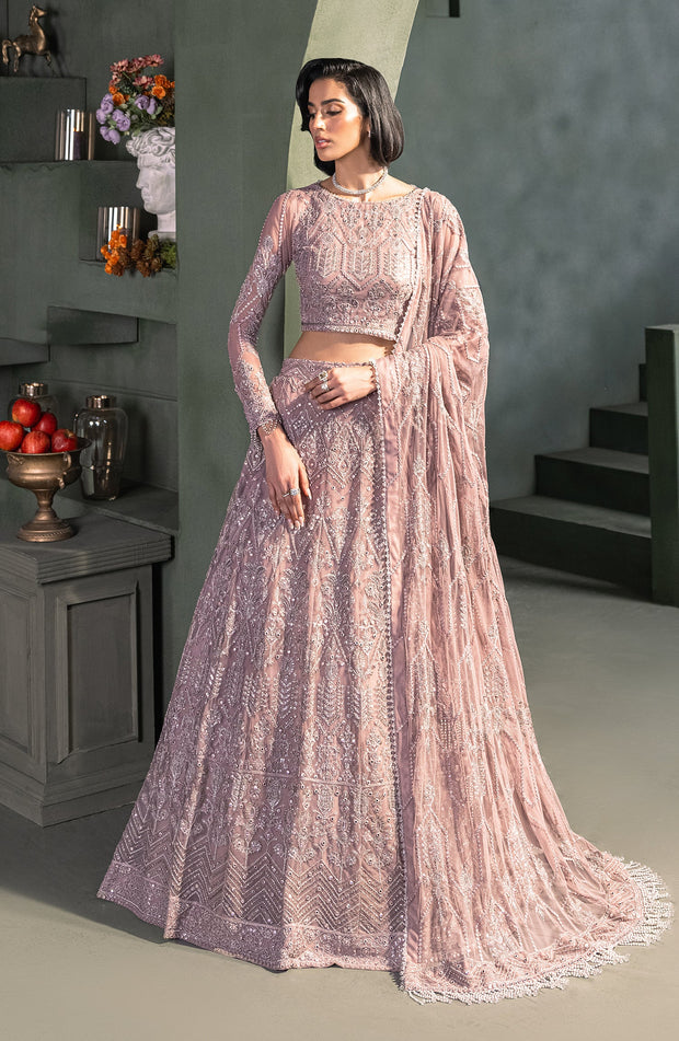 Elegant Sequins Embroidered Net Blouse in Multi Color