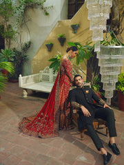 Timeless Black Sherwani with Gold Embellishments