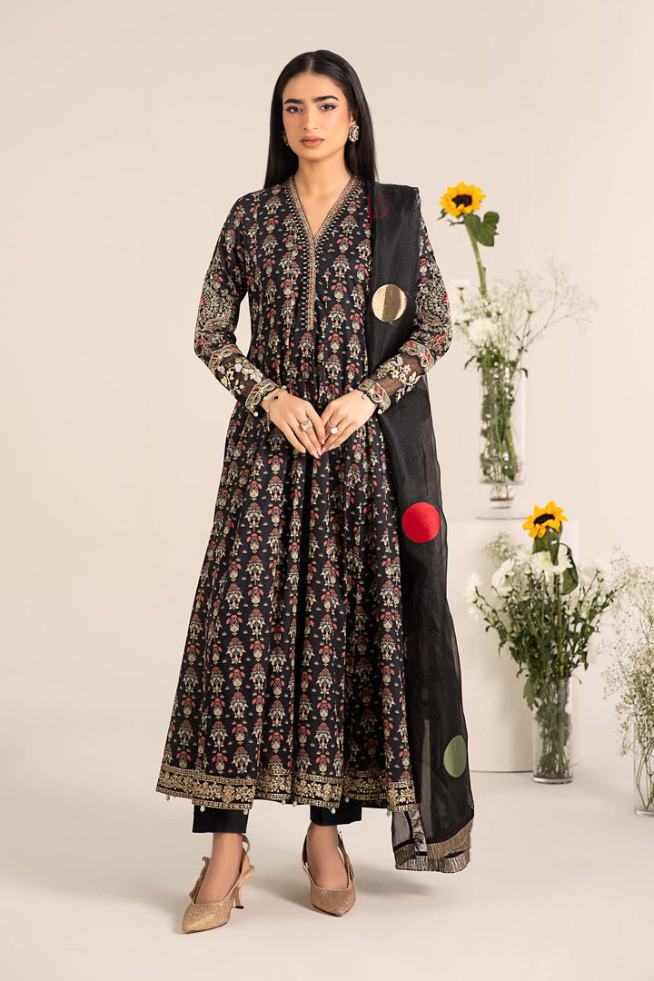 3 Piece Embroidered Lawn Suit Pakistani Party Dress