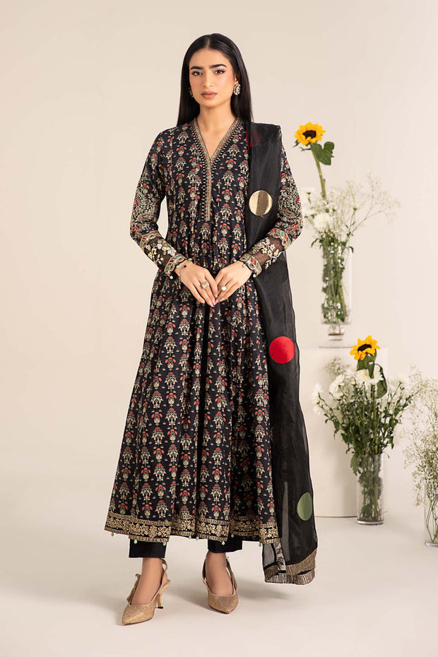 3 Piece Embroidered Lawn Suit Pakistani Party Dress