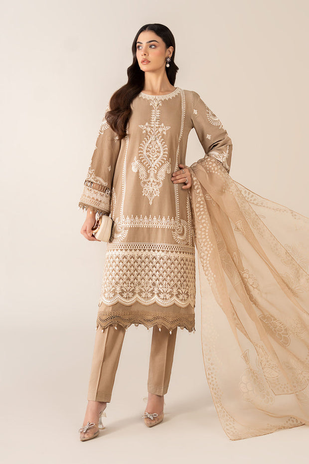 3 Piece Embroidered Suit Pakistani Party Dress