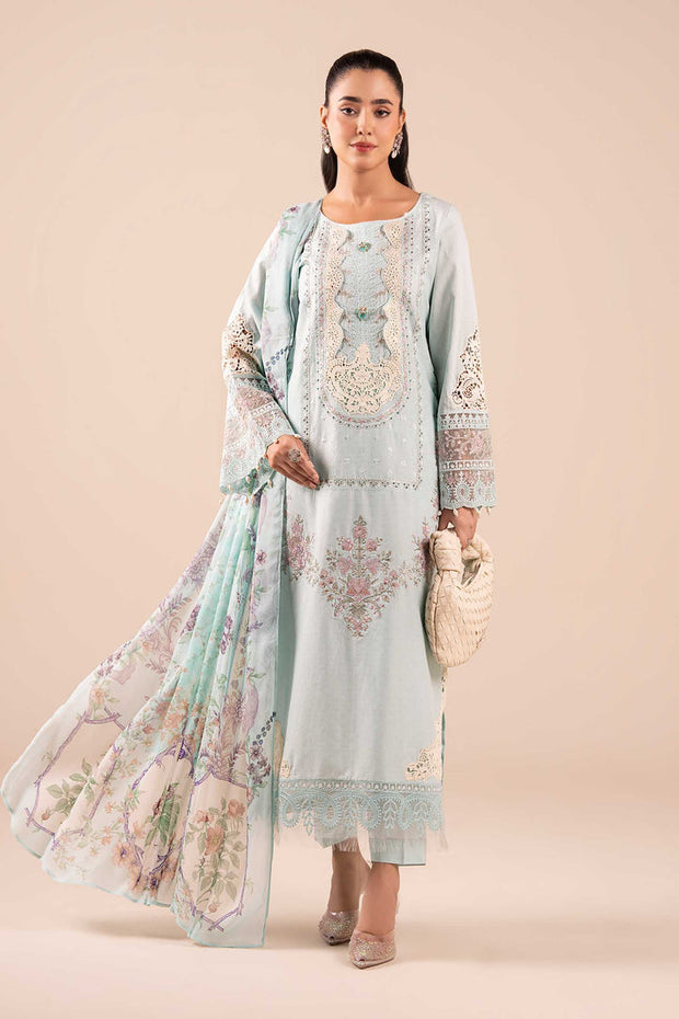 3 Piece Embroidered Dobby Suit Pakistani Party Dress